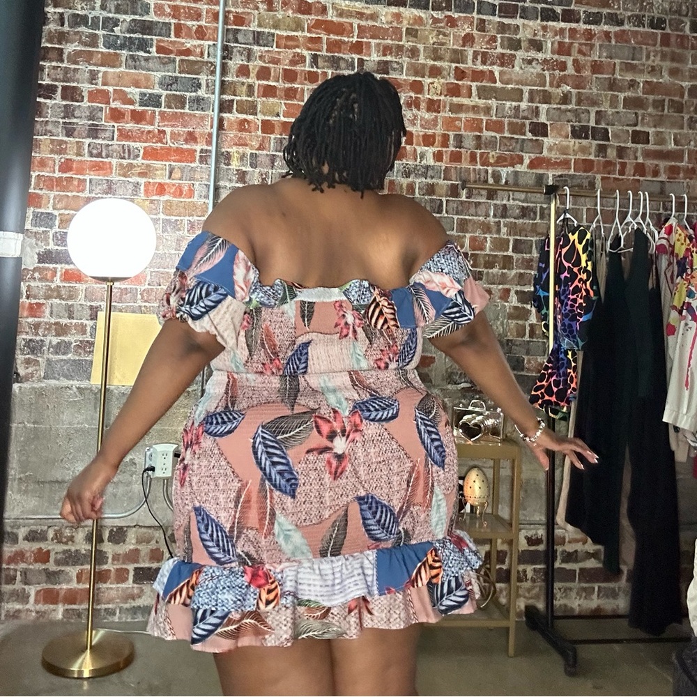 Classic floral dress